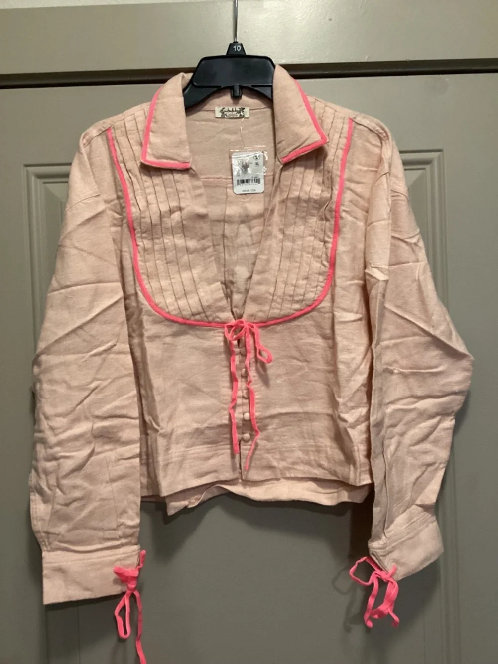 Free People Close to Home Cotton Flannel Short Pajamas, size M
